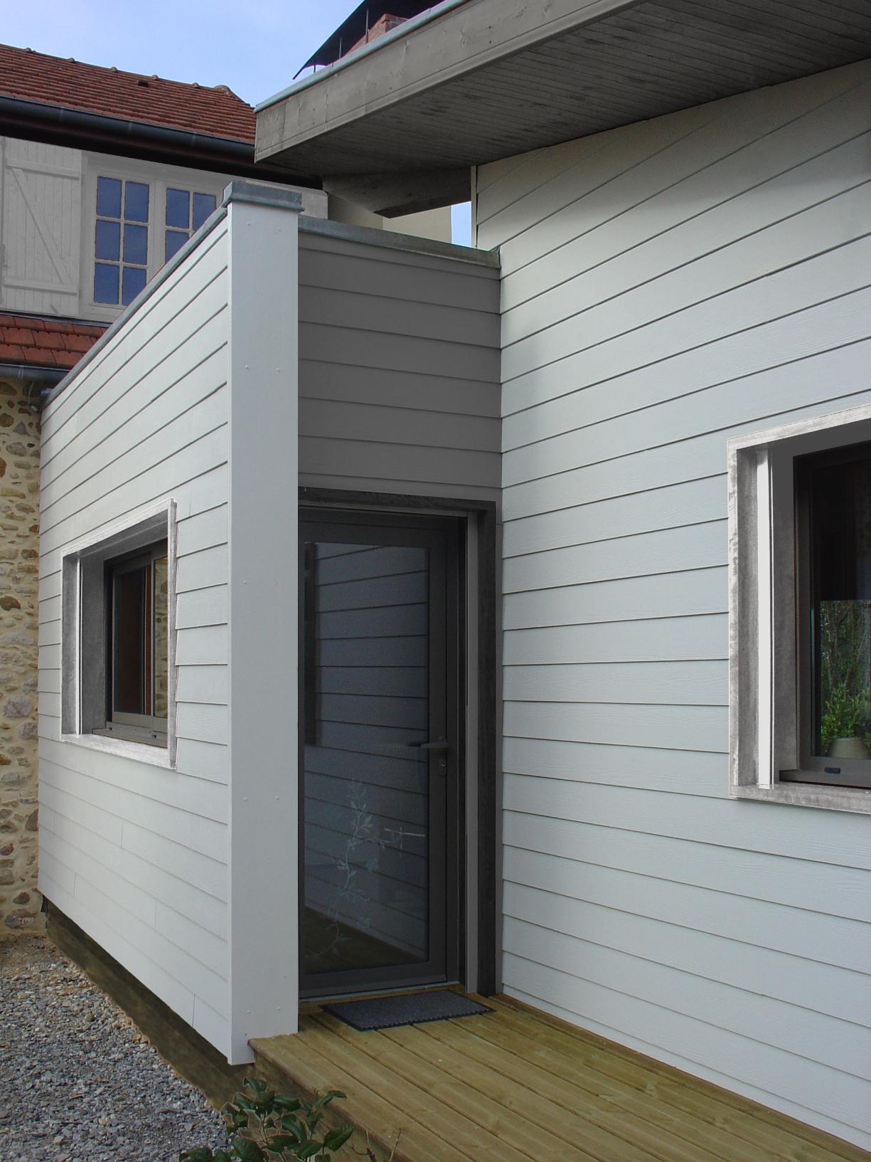 Réhabilitation et extension ossature bois à Jurançon